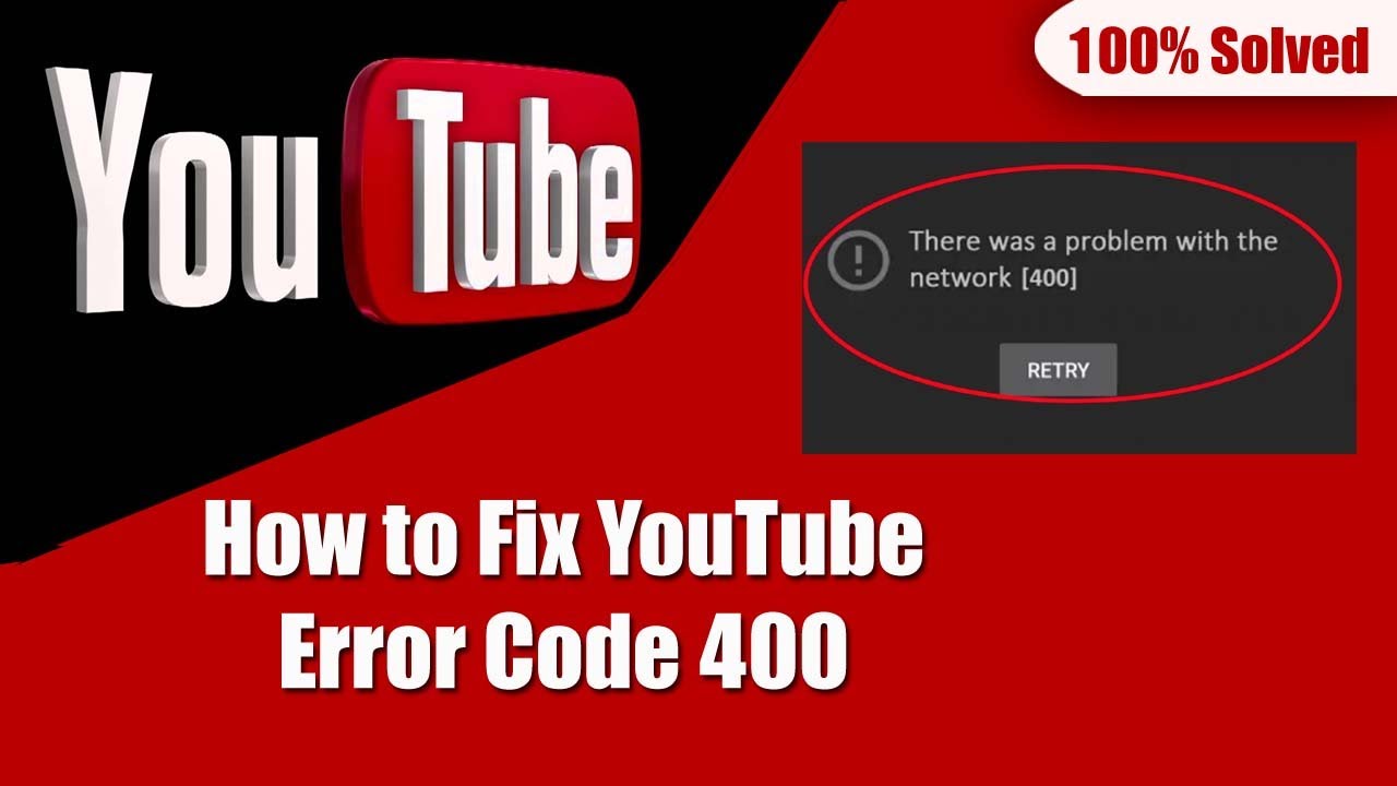 How to Fix Youtube Error Code 400 in Android Phone || There was a problem with the network 400