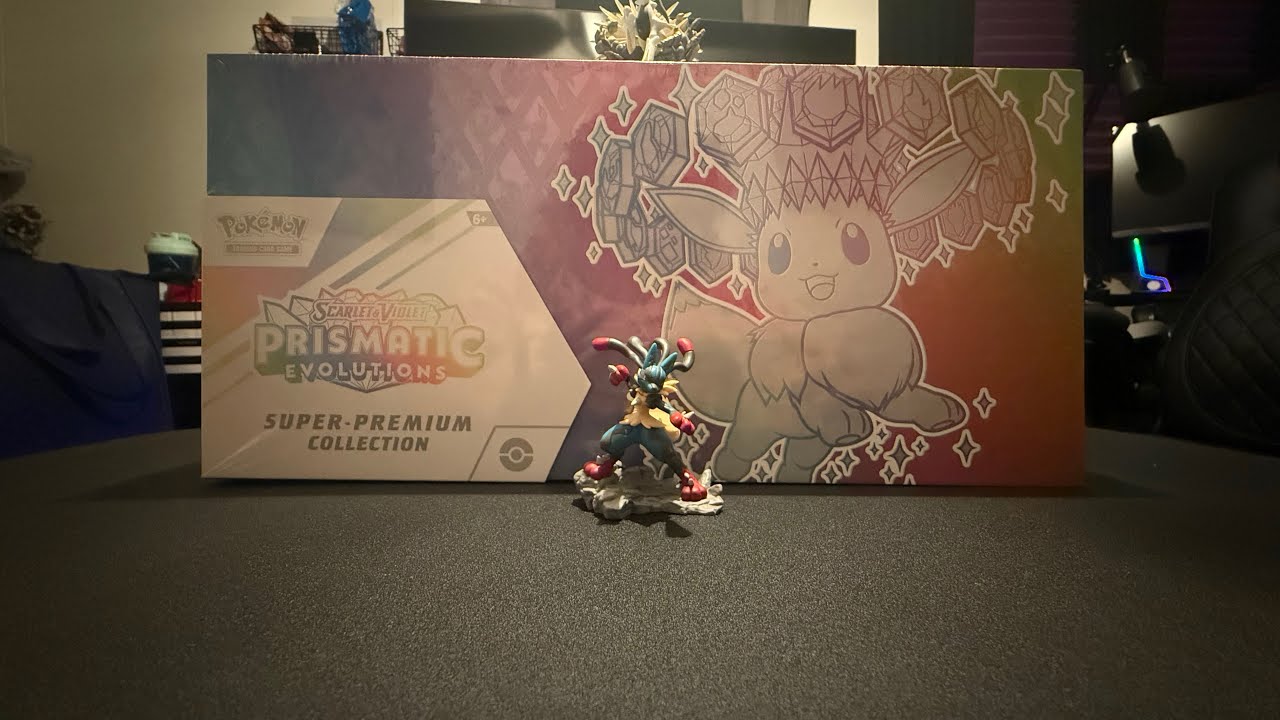 First Pokemon Card Opening Of The Year (Prismatic Evolutions Super Premium Collection)