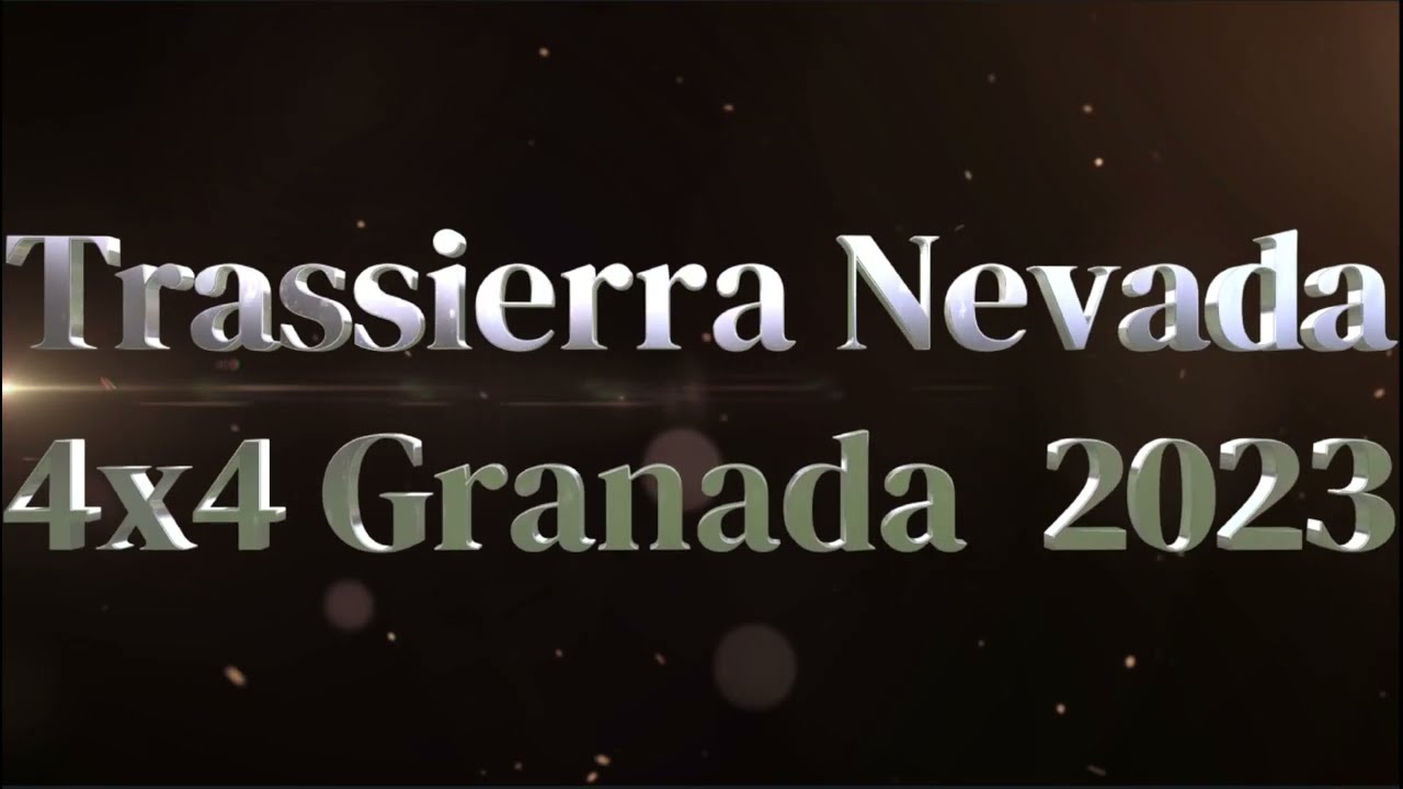 Trassierra Nevada , noviembre 2023-