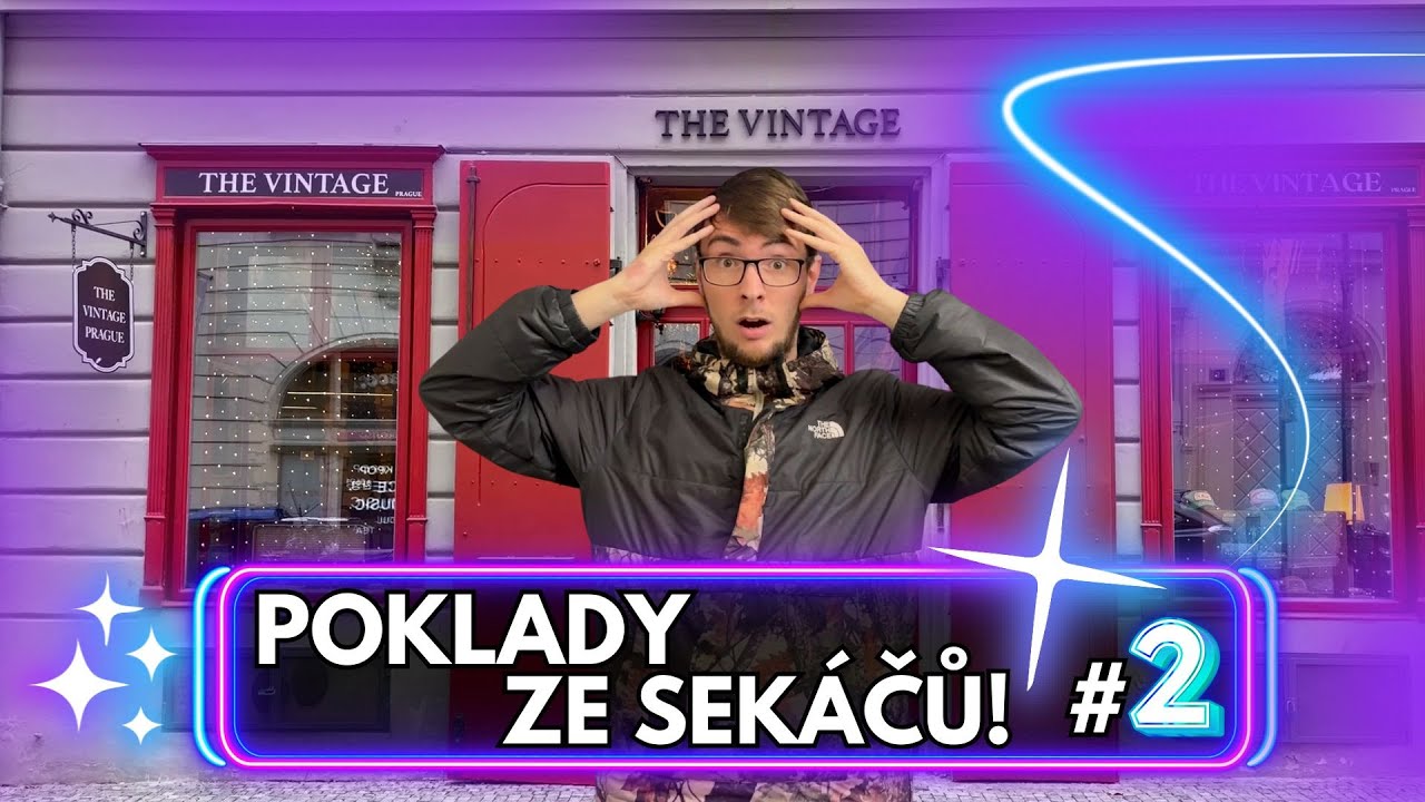 NEUVĚŘÍŠ, CO JSEM NAŠEL V PRAŽSKÝCH SEKÁČÍCH! 🤯 #02 OBJEVUJI SECONDHANDY