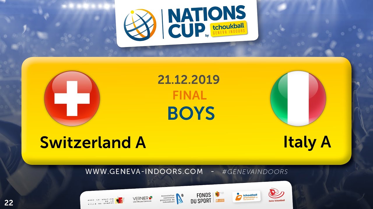 22 FR TGI2019 / Nations Final Boys : Switzerland A - Italy A