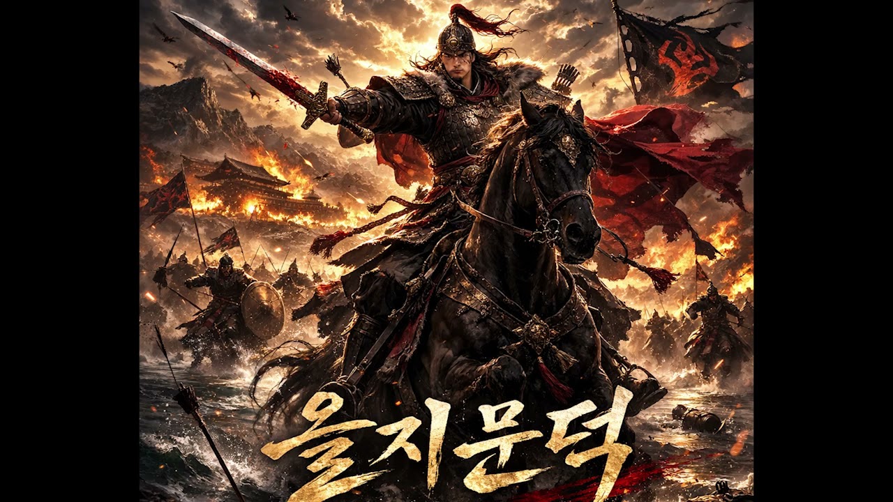 살수 위에 불꽃
