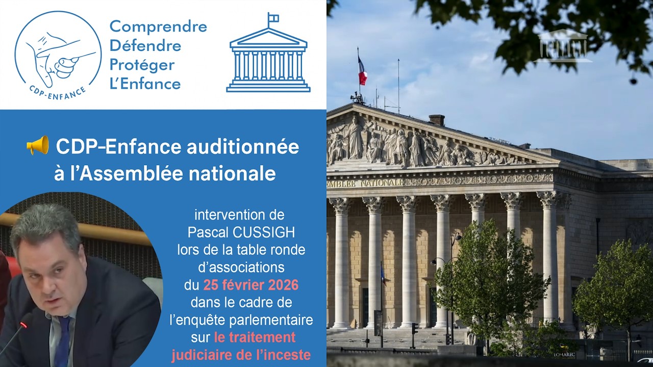 Table ronde traitement judiciaire de l'inceste parental   les interventions de Pascal CUSSIGH