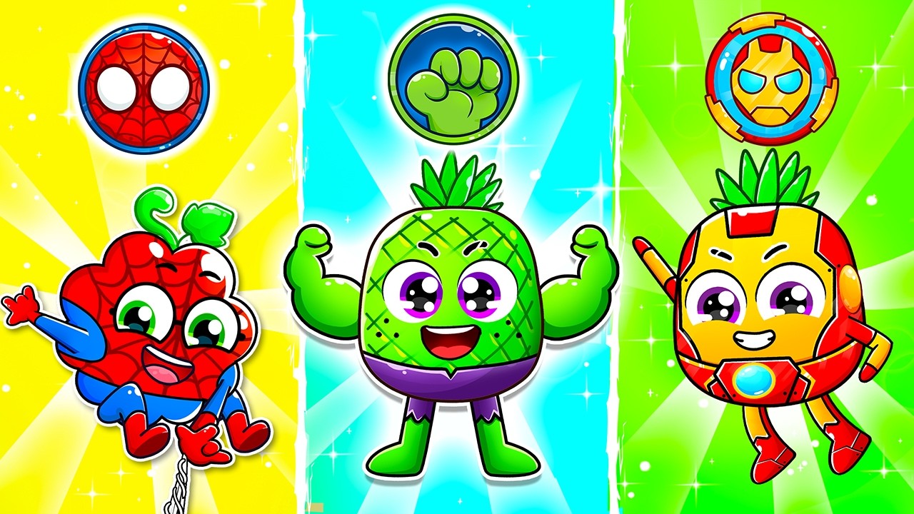 My Superhero Friend Song | Kids Turn into Superheroes | Kids Songs & Nursery Rhymes by  Baby Color
