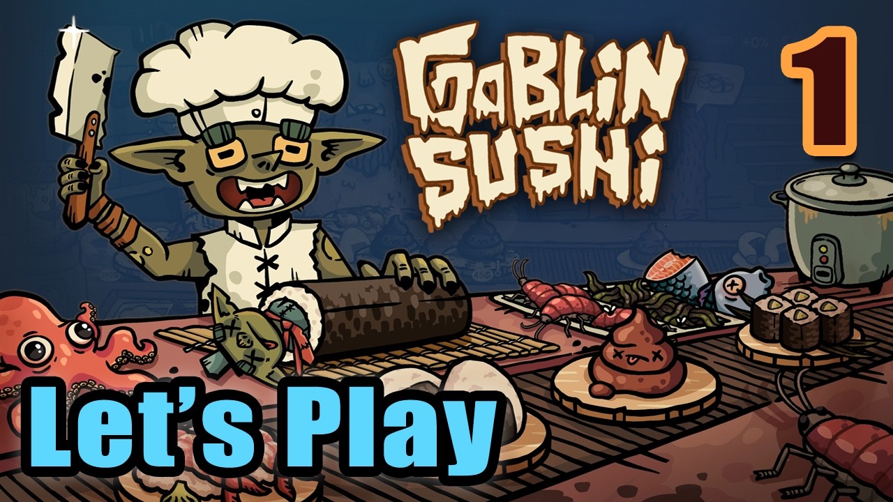 Goblin Sushi - Let's Cook and Serve Delicious Sushi - Plateup! - Abra-Cooking-Dabra - Full Gameplay
