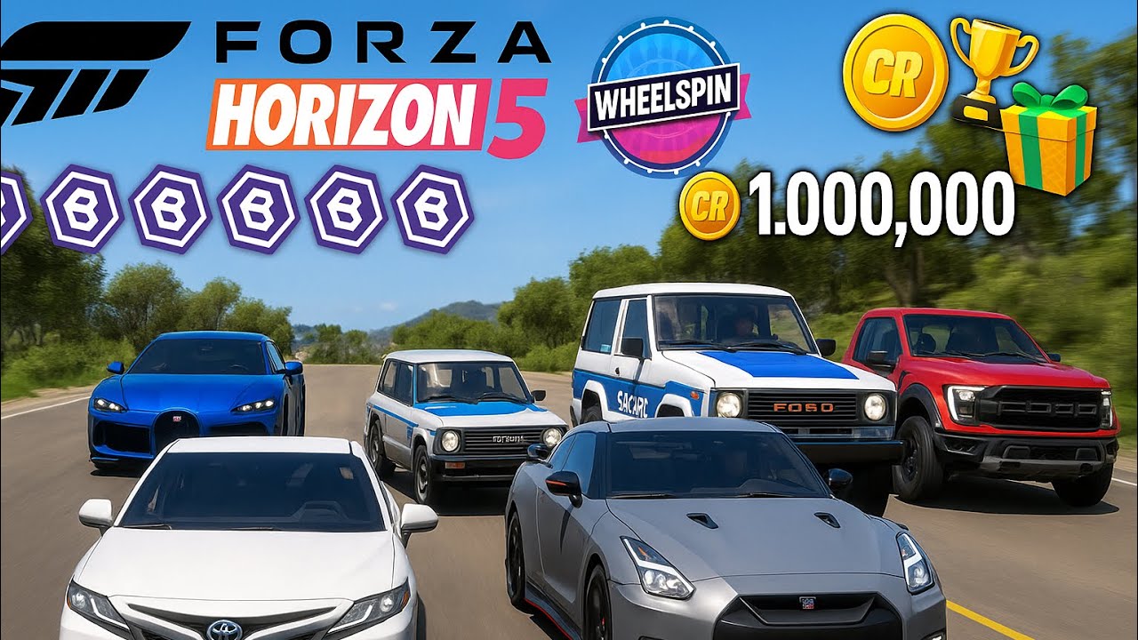 كيف تجيب مليون و20 سيارة تعال اللحق Forza Horizon 5