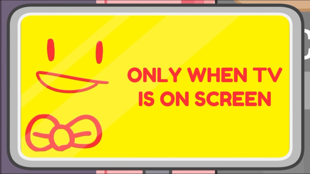 TPOT 19 but only when TV is on screen!