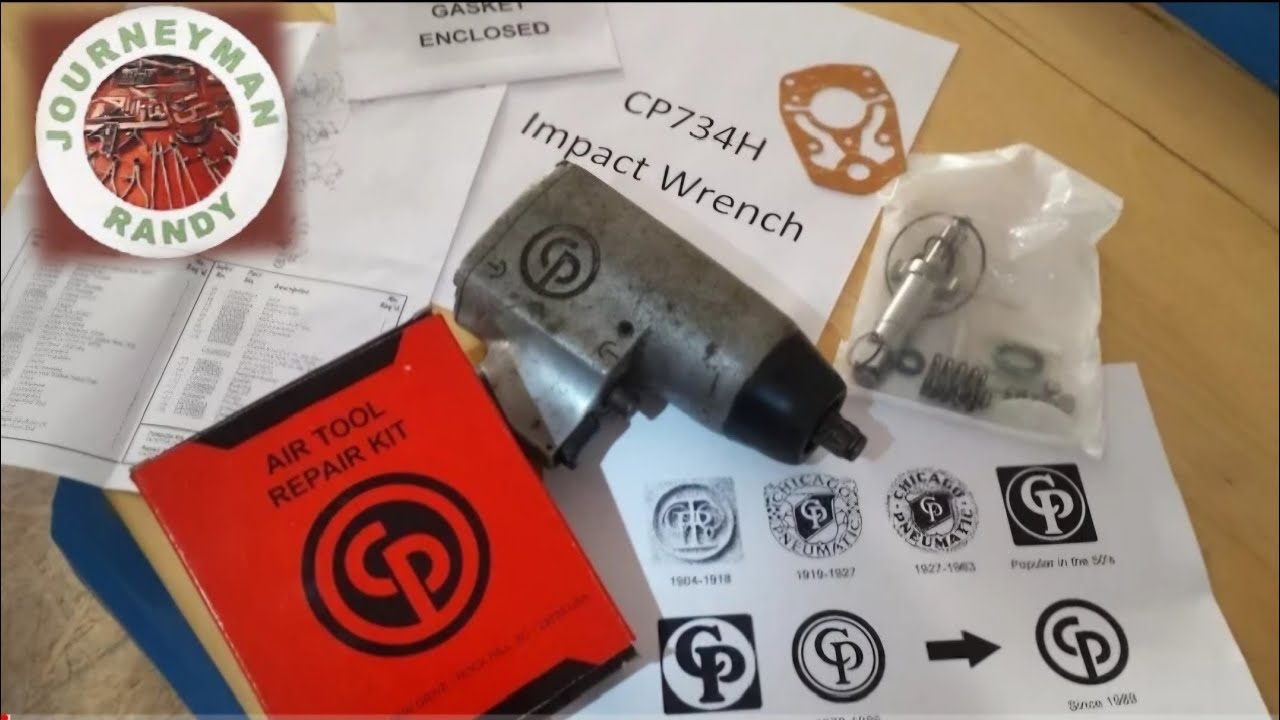 Chicago Pneumatics rebuild CP734H part1