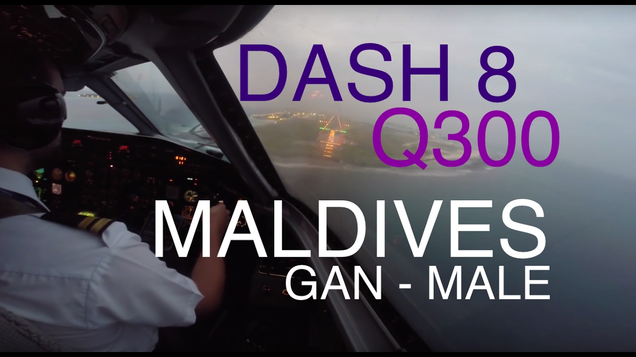 Q300 Paradise Maldives - Gan to Male Intl.