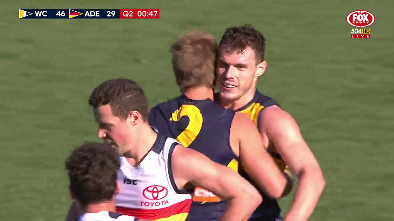 Round 23 AFL - West Coast v Adelaide Highlights
