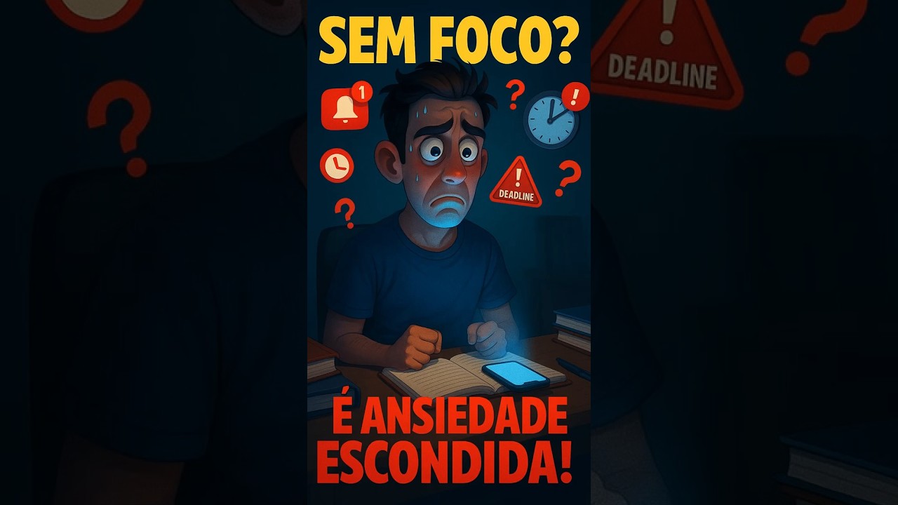 &ldquo;Sem foco? Seu c&eacute;rebro est&aacute; em modo de alerta!&rdquo; #shots