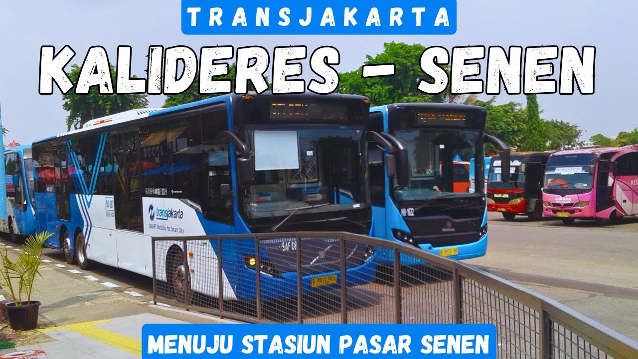 Trip BRT Transjakarta #70❗ TERMINAL KALIDERES ke STASIUN PASAR SENEN Naik Koridor 3-2A Hanya 3rb