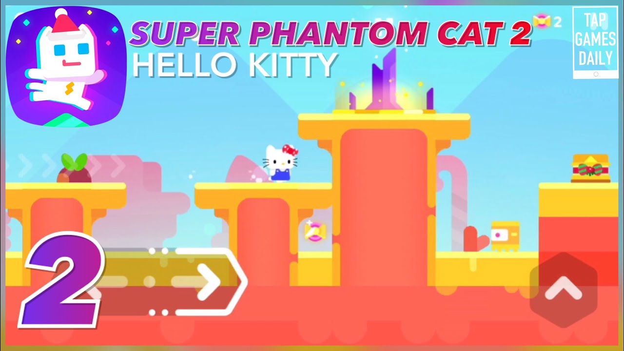 SUPER PHANTOM CAT 2 Hello Kitty Gameplay Walkthrough Part 2