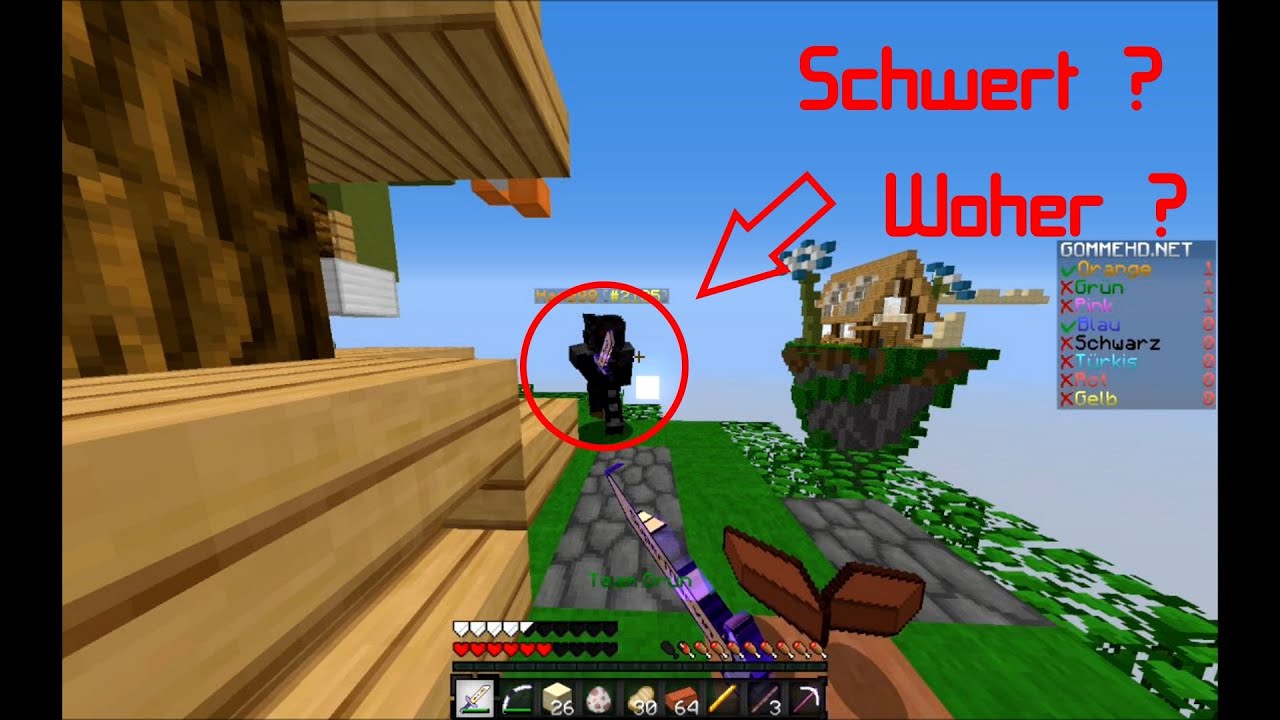 WOHER HAT ER DAS SCHWERT?!!! Minecraft Bedwars
