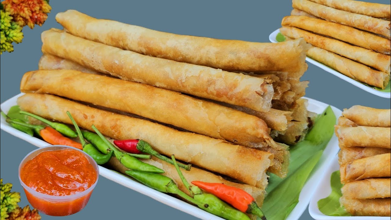 TAHU GULUNG AROMA  : :  BELUM ADA YANG BIKIN : : GARING DAN GURIH