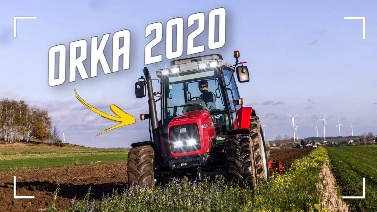 Ciągnik co sam orze! ☆ Orka 2020 ☆ Massey Ferguson & Kverneland