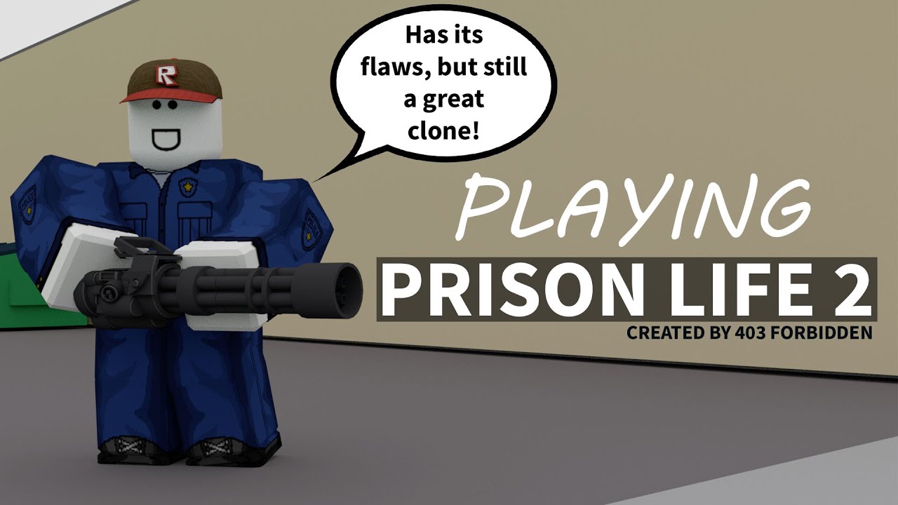 (READ PINNED COMMENT) Koolaidmanisthebest Plays Prison Life 2... (Pretty good) (Prison Life Clones)