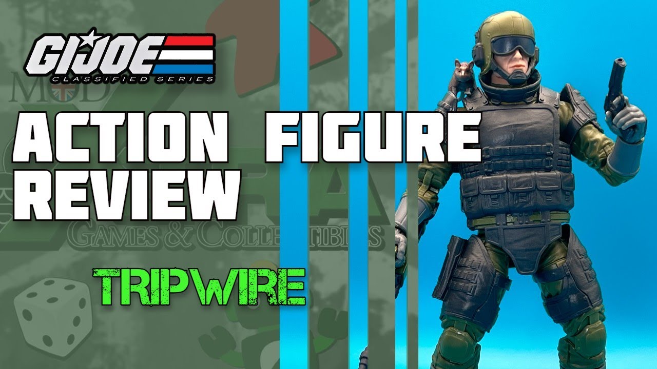GI Joe Classified | Trip Wire, Apsara & M.A.C.L.E.O.D. | Action Figure Review