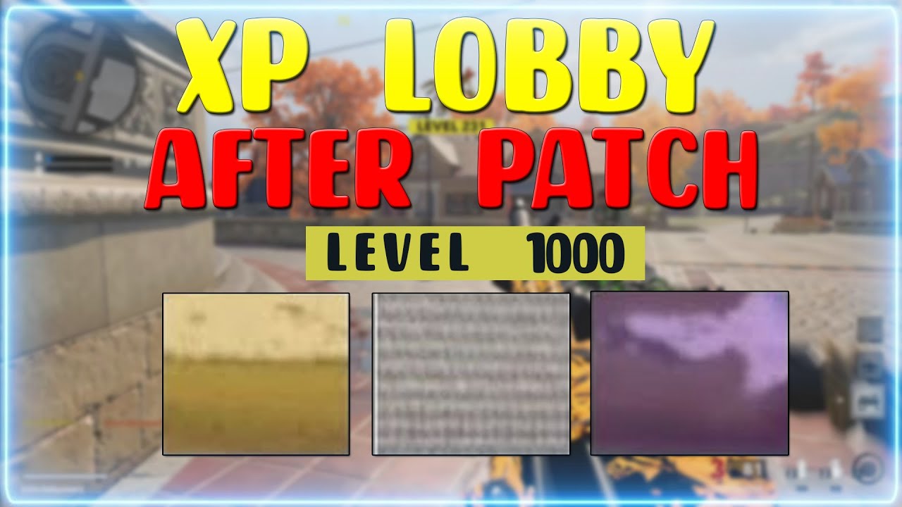 TDM/FFA XP LOBBY AFTER PATCH 1.26 LEVEL UP EASY CALL OF DUTY COLD WAR