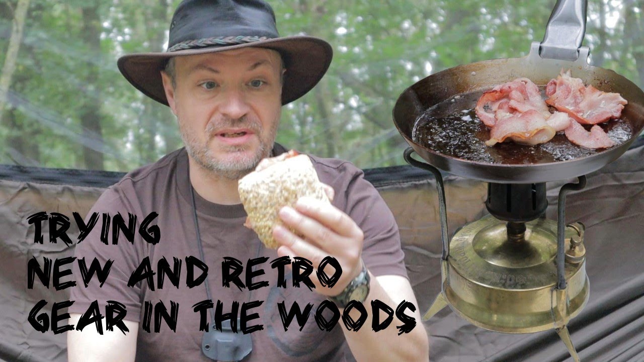 Trying New and Retro Gear in the Woods | Paraffin Stove | DD Hammock