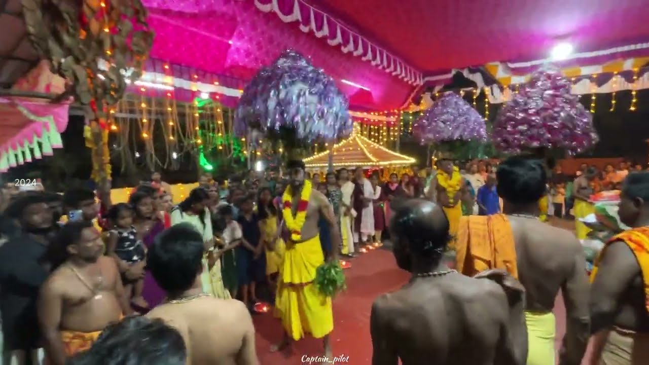 BHAIRAVA MUTHARAMMANKOVIL.  2  .VISHU KUMBHAKUDAM, NERCHAKARAKAM 2024