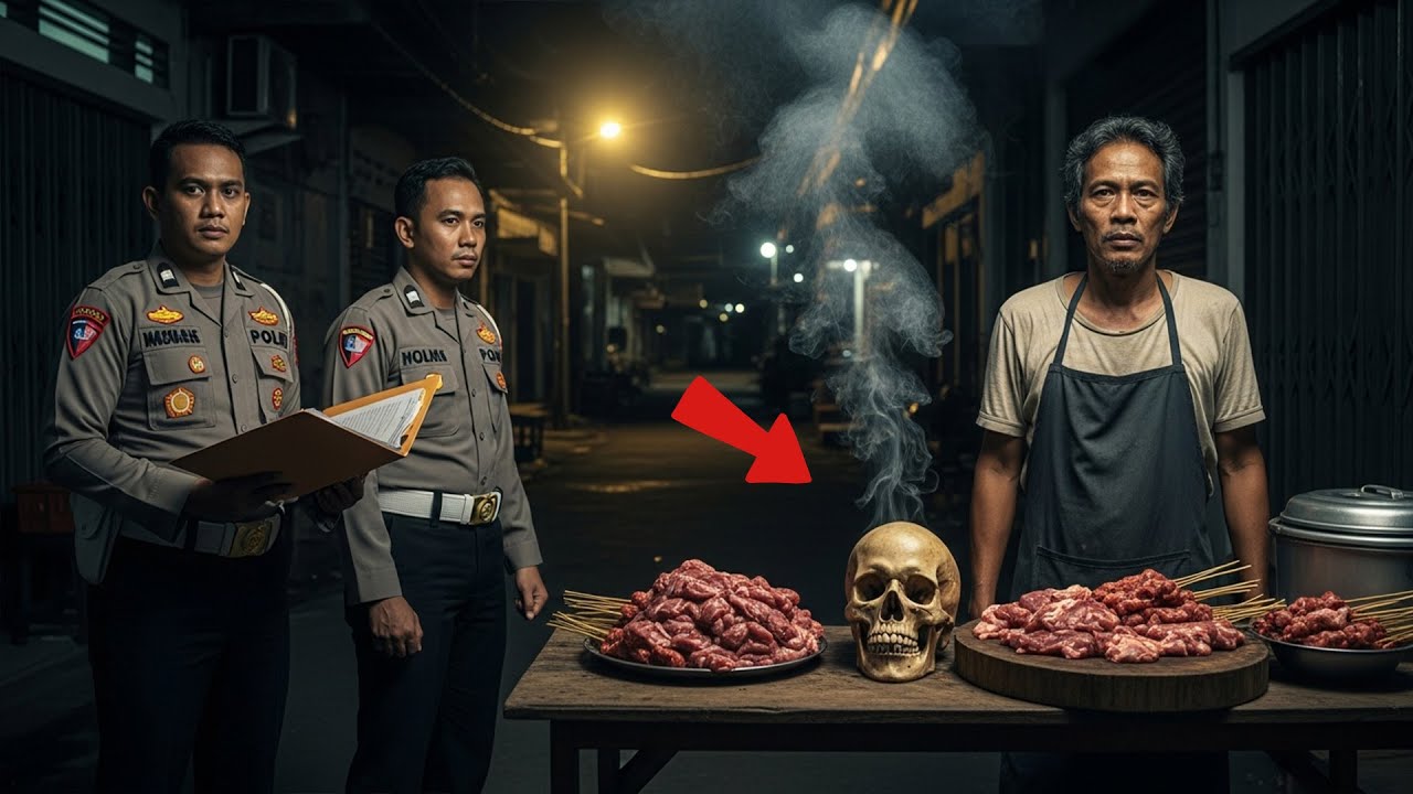 VIRAL Warung Sate Paling Ramai di Jakarta Timur Terseret Kasus DAGING MANUSIA, Polisi Turun Tangan