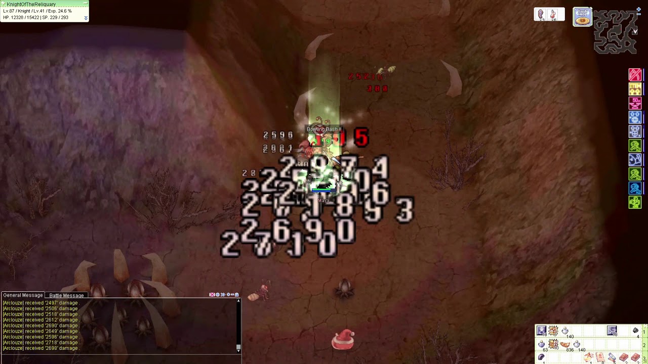 ROPH EXE: Solo Knight vs Maya MVP (Thor server)