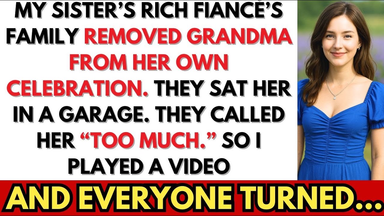 Я была на помолвке сестры — богатая семья ее жениха выгнала БАБУШКУ, поэтому я...