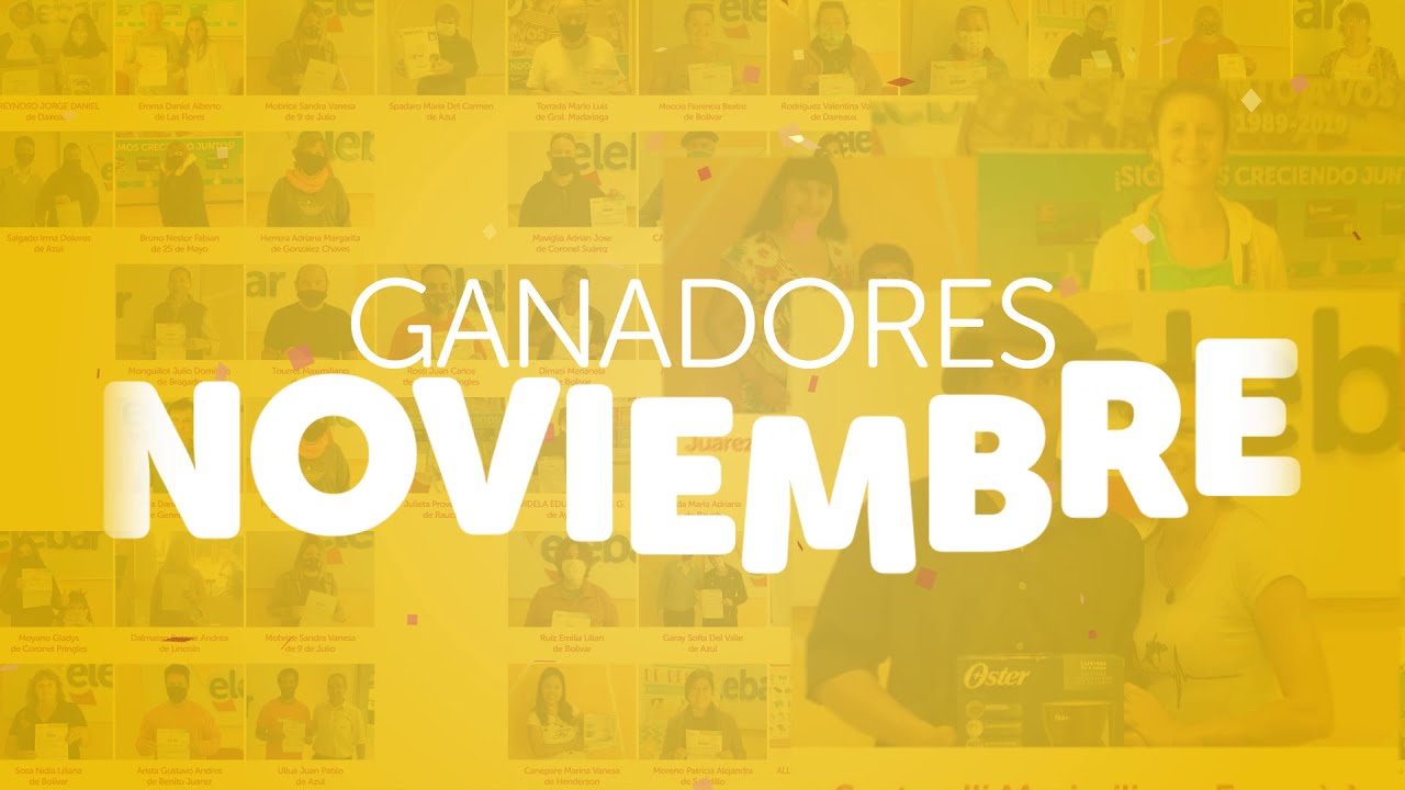 Elebar Premia Noviembre