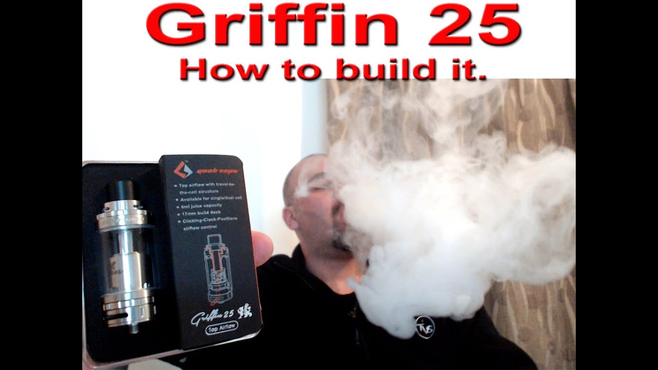 The Vapour Store: Griffin 25 RTA, how to build it!