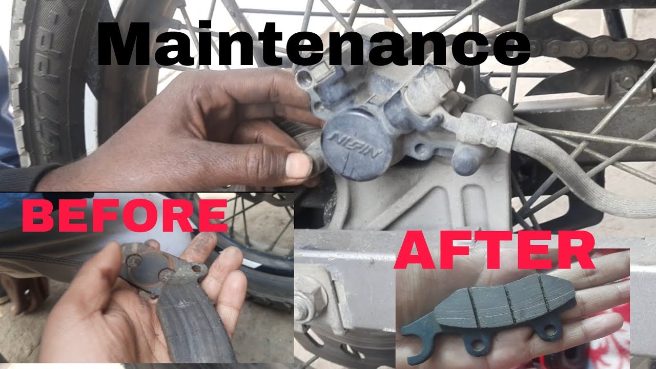 Break pad change | Rear Discpad change | hero xpulse pad before and after.#youtube