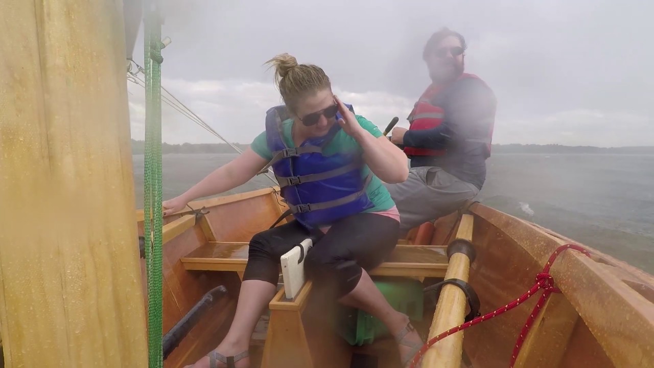 Rigging a Goat Island Skiff