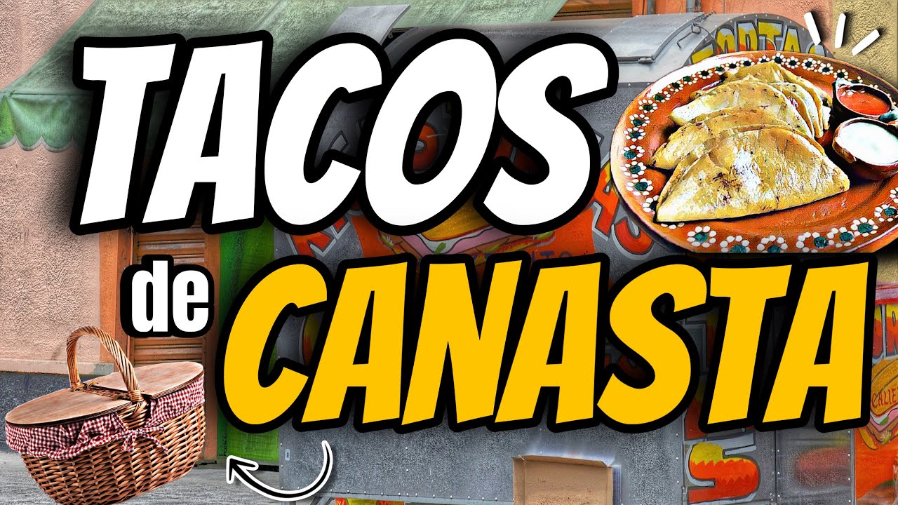 Los FAMOSOS TACOS de CANASTA y su SALSA de CHICHARRÓN!