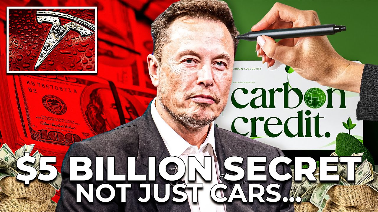 How Tesla Makes Money (Billions) Using Carbon Credits