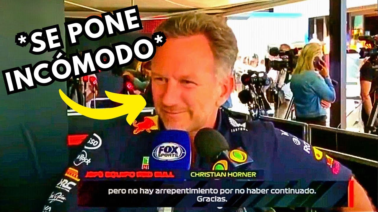 As&iacute; Reaccion&oacute; CHRISTIAN HORNER Cuando Le Preguntaron Por CHECO P&Eacute;REZ | Silverstone F1 2025