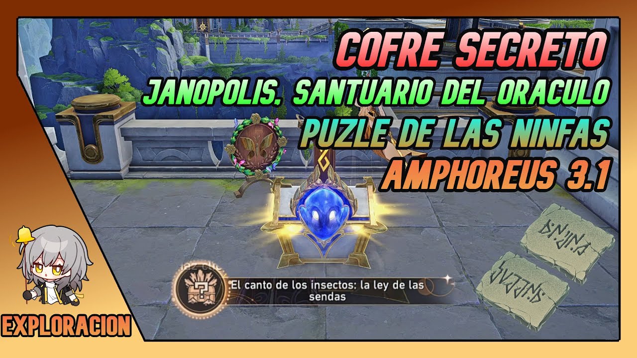 COFRE SECRETO | Janópolis, Santuario Del Oráculo | Losa Con Himno | Amphoreus 3.1 | Honkai Star Rail