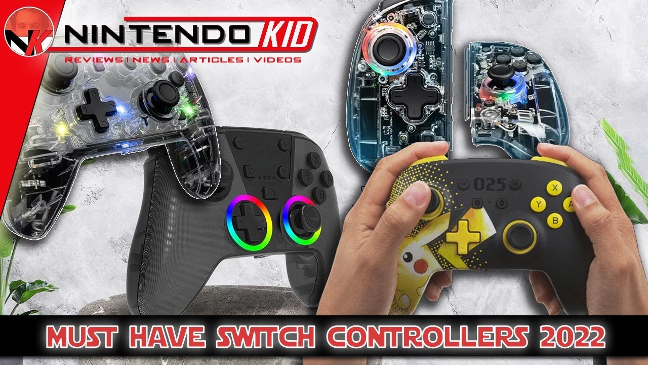 Must Have Switch controllers 2022! Unique Controllers to Spice Up Your Nintendo Switch Collection!