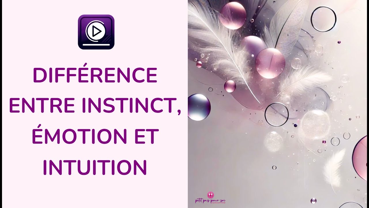 Différence entre instinct, émotion et intuition #intuition #spiritualité #foryou #instinct