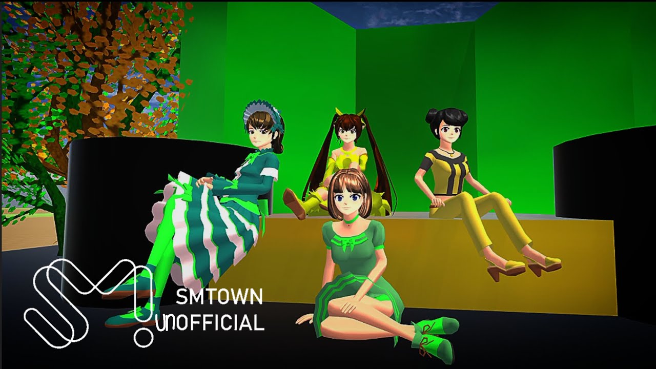 æsvee (aespa) Girls MV | Sakura School Simulator |