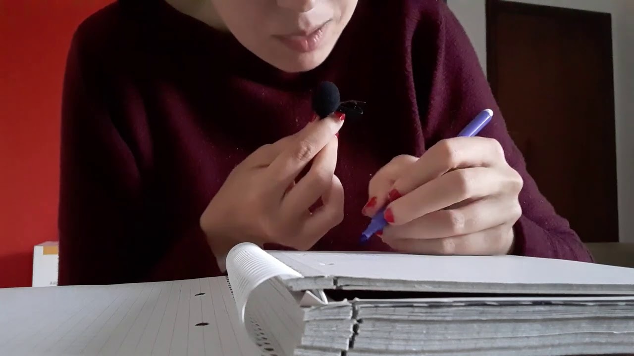 scrivo parole richiesto asmr ita