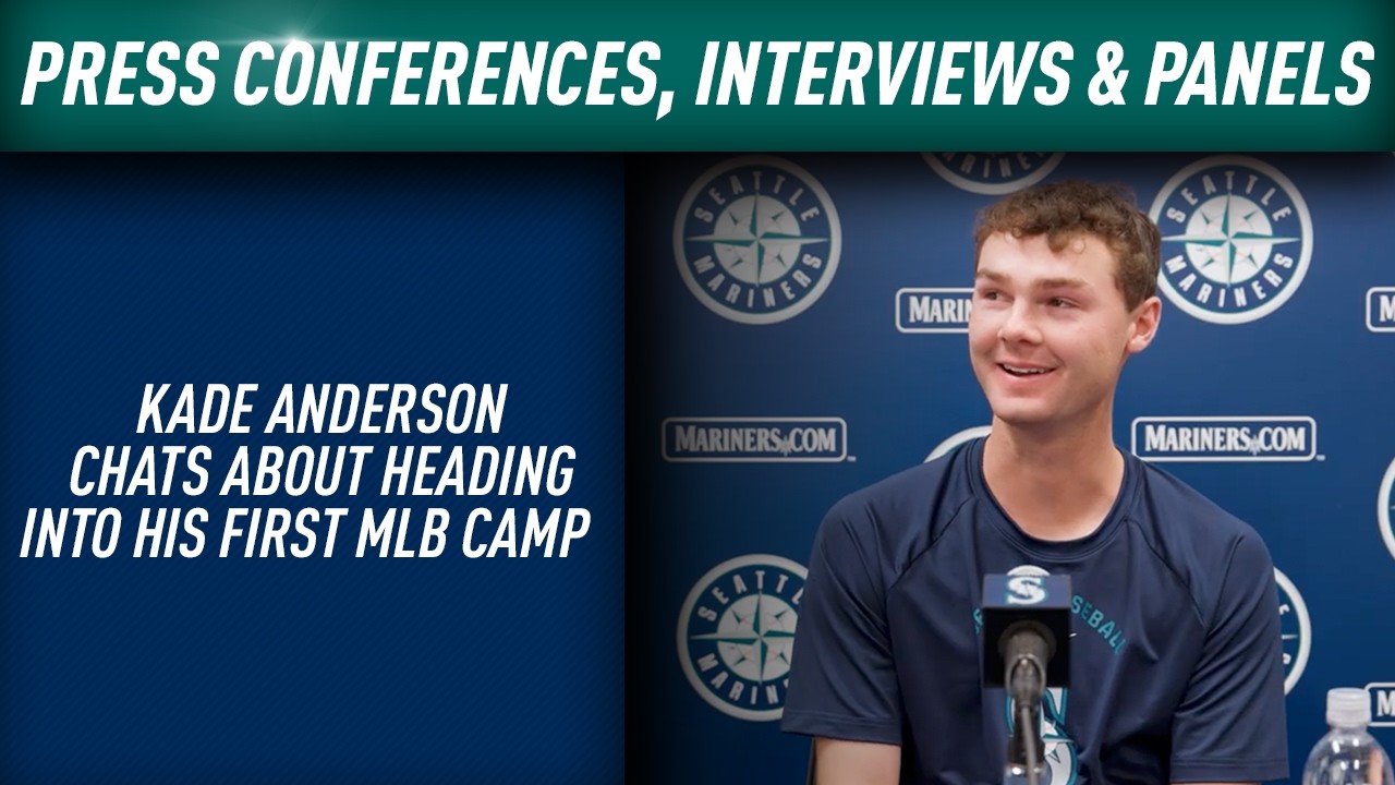 2026 Seattle Mariners Spring Training Media Session (Feb. 13): Kade Anderson