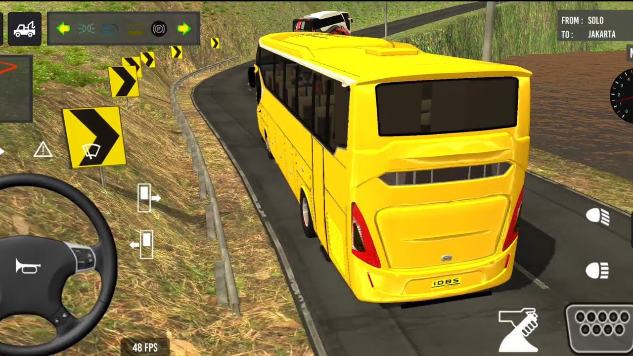 Highway Bus Simulator 😁 Tourist Bus Game / Bus Parking Game / Indian Bus Driving 🚌