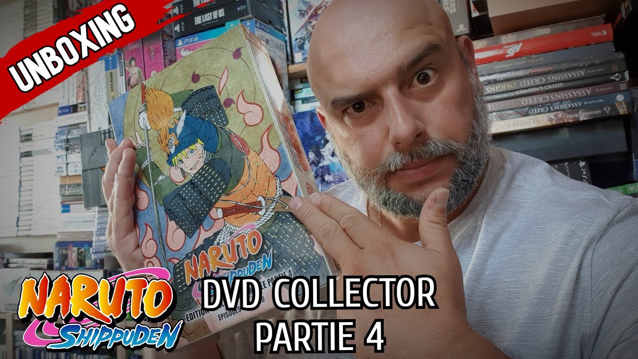 UNBOXING FR - NARUTO SHIPPUDEN - DVD COLLECTOR PARTIE 4