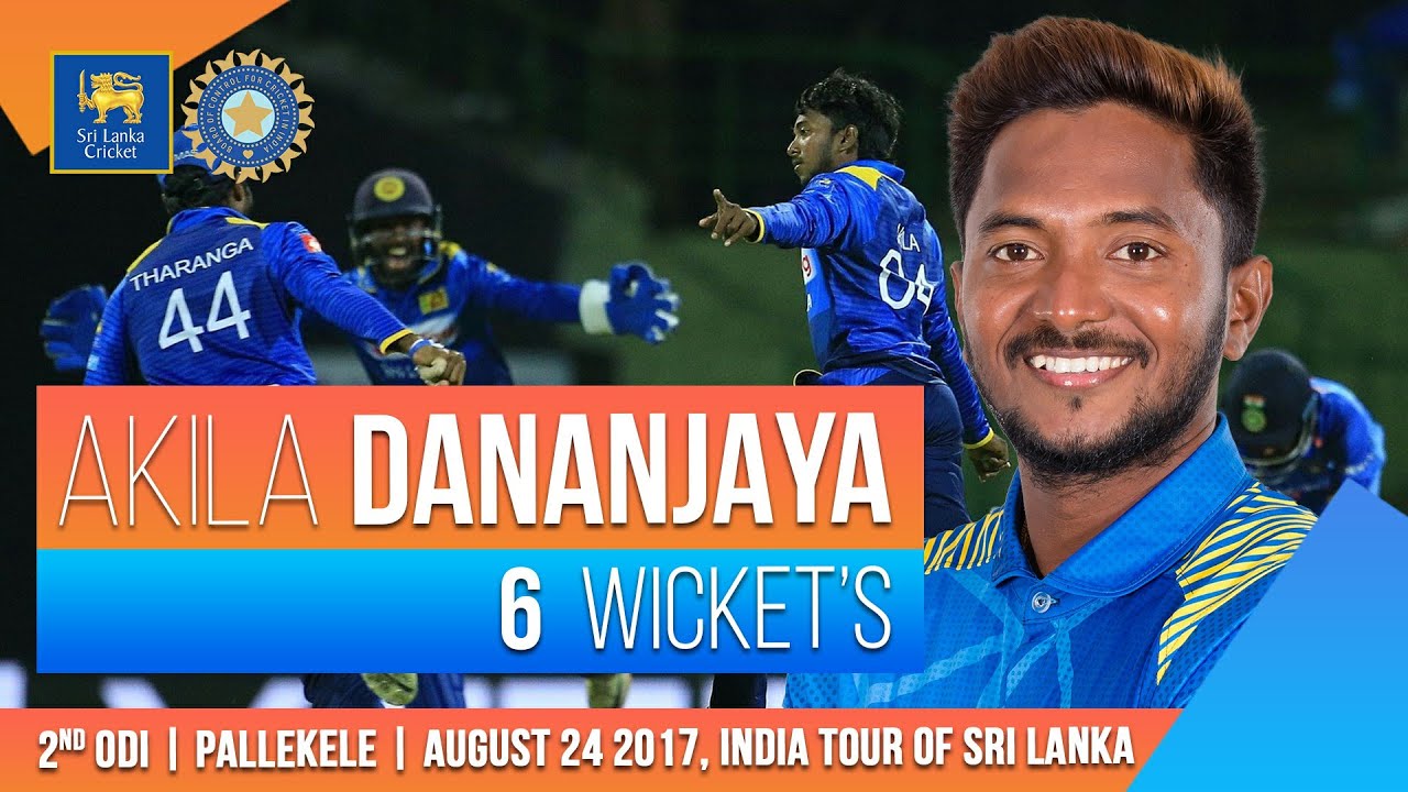 Akila Dananjaya's magical six-wicket haul | India tour of Sri Lanka 2017