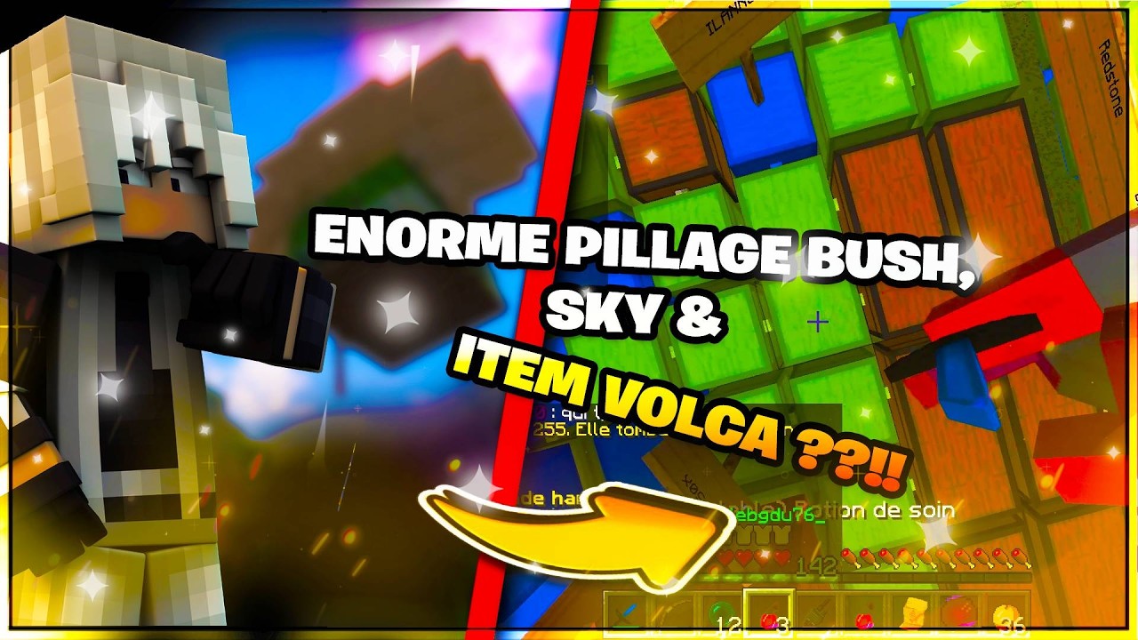 kFACTION V10 - PILLAGE SKY / BUSH & ITEM VOLCA  OMGG??!!