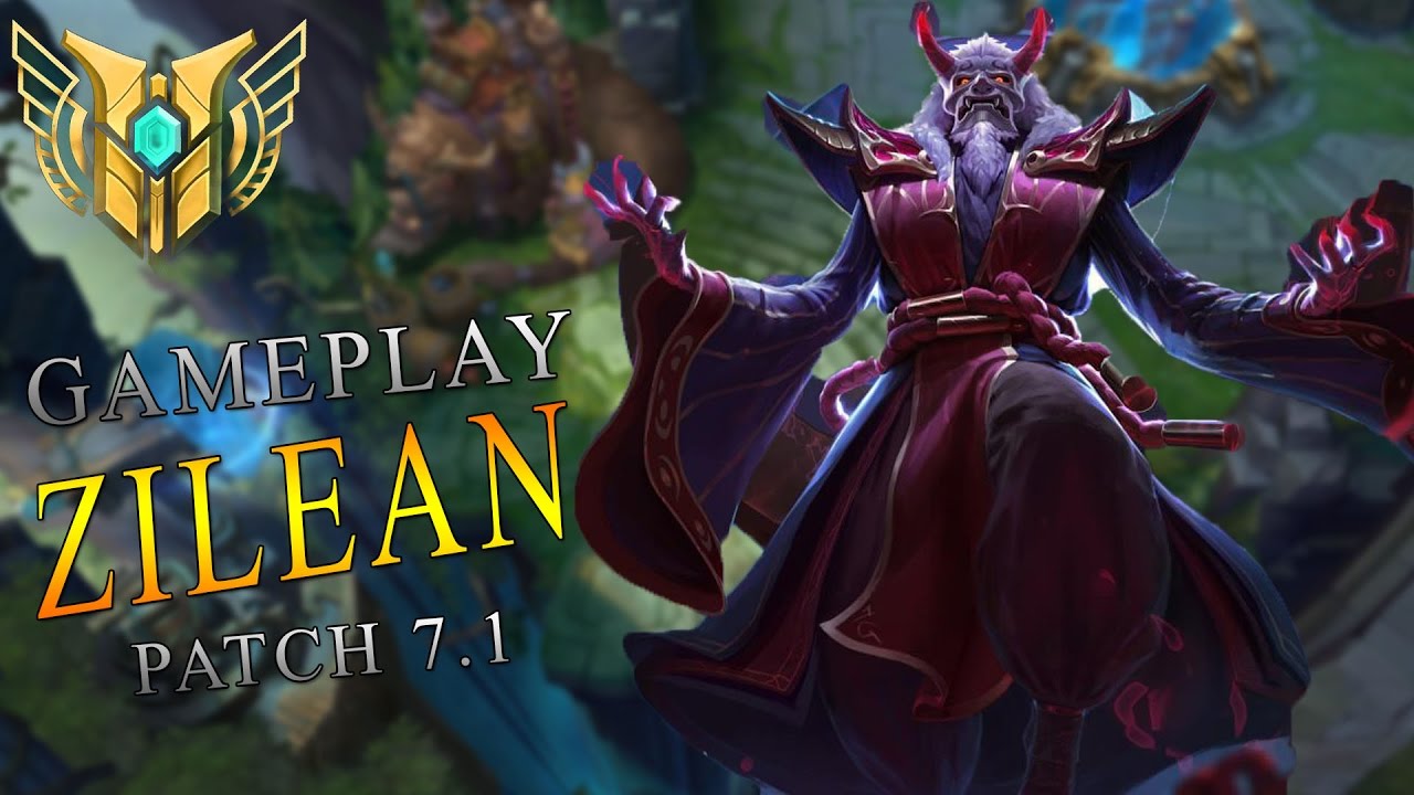 4. DiomelTsui Zilean vs Zed Mid Lane Gameplay Patch 7.1 Season 7