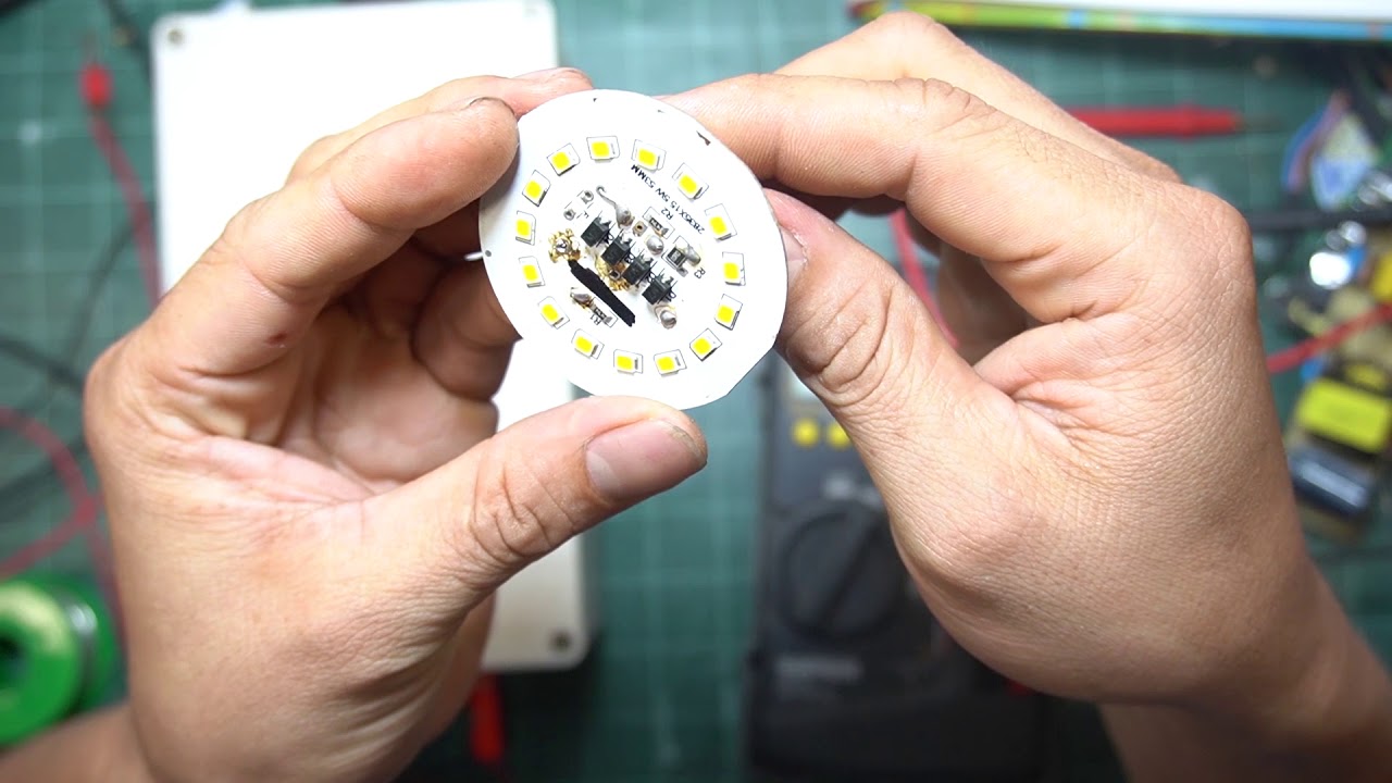 CHẾ NGUỒN CHO BÓNG ĐÈN LED