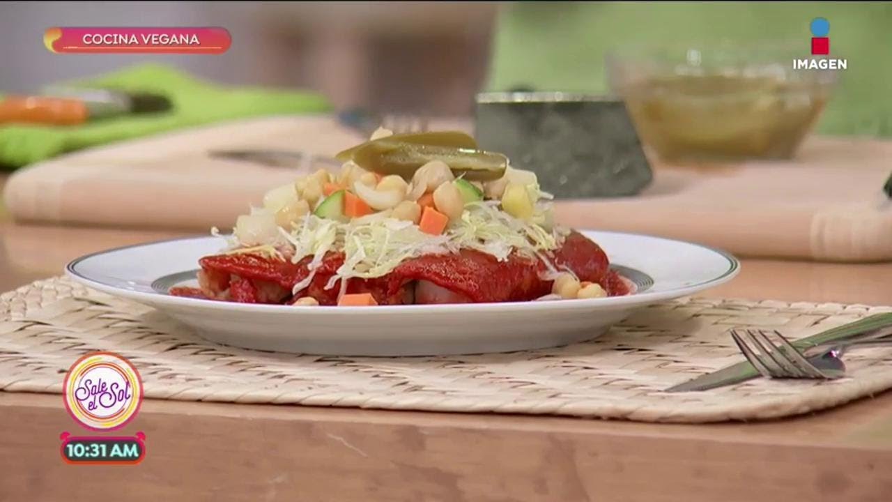 Enchiladas saludables para que puedas comerlas toda la semana | Sale el Sol
