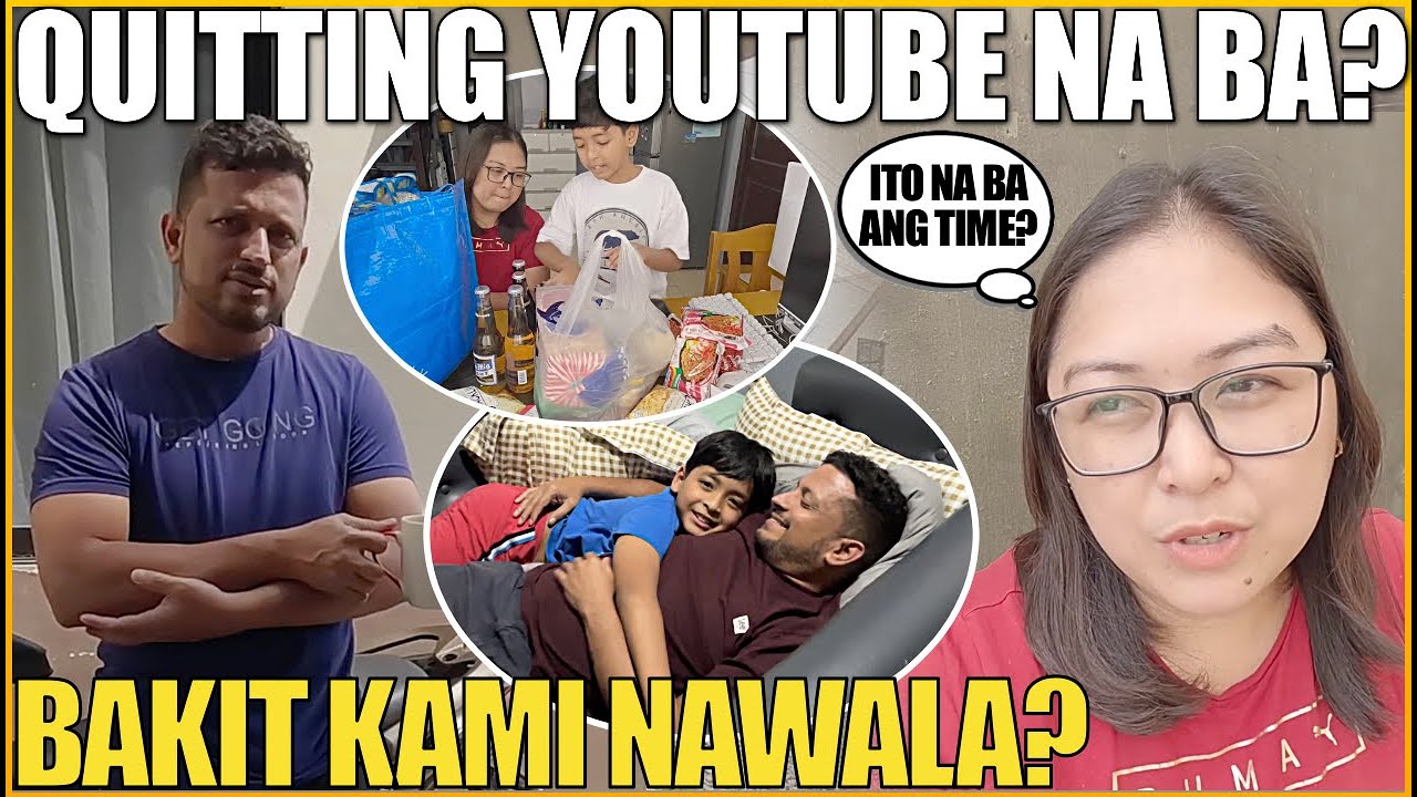 QUITTING YOUTUBE NA BA? BAKIT KAMI NAWALA? FILIPINO-INDIAN FAMILY ❤️