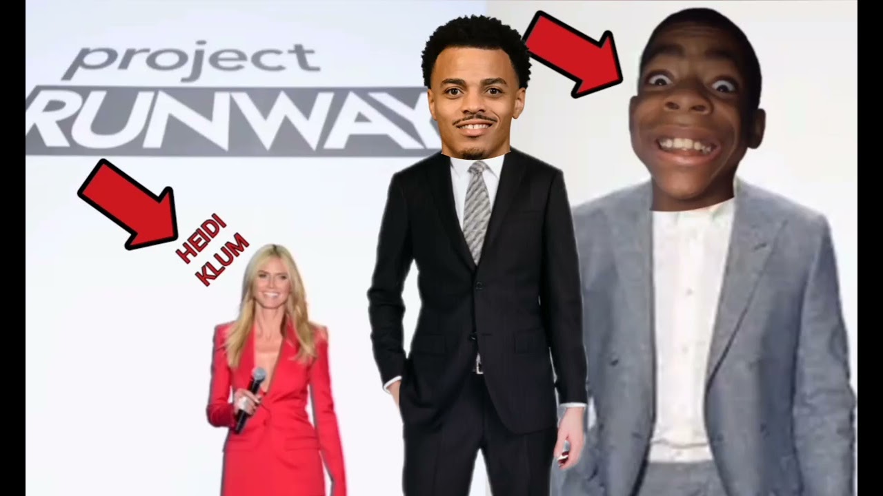 Carleton And Sean Dixon Goes To Project Runway! | @ProjectRunway *Meets Heidi Klum*